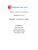 RESUMEN EJECUTIVOS AL PIE DE LA LETRA