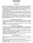 Psic. Organizacional