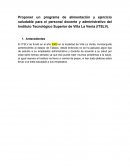 Programa de activación fisica