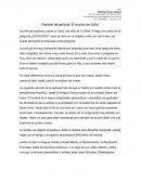 Reporte de película “El mundo de Sofía”