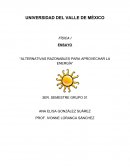 ALTERNATIVAS RAZONABLES PARA APROVECHAR LA ENERGÍA