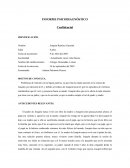 INFORME PSICODIAGNÓSTICO