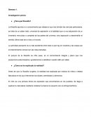 Semana 1. Investigación previa: ¿Para qué filosofía?