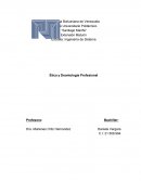 Ética y Deontología Profesional - Ensayo