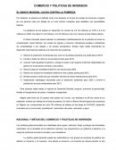 COMERCIO Y POLITICAS DE INVERSION EL BANCO MUNDIAL LUCHA CONTRA LA POBREZA