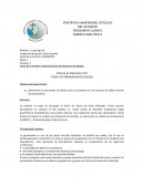 DETERMINACION GAVIMETRICA DE OXIDOS