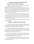 LOS CUATRO ACUERDOS POR: DR. MIGUEL RUIZ