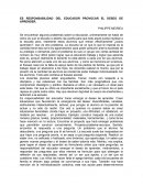 ES RESPONSABILIDAD DEL EDUCADOR PROVOCAR EL DESEO DE APRENDER.