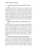 Análisis de la Película “Bien Hecho”.