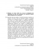 La educación en el desarrollo histórico de méxico II bloque 2 act 1