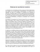 Sistemas de manufactura moderna