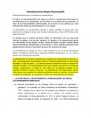 ADMINISTRACION DE LOS RIESGOS FINANCIEROS