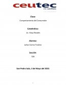 Comportamiento del consumidor preguntas de analisis