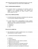 MODELO DE REGLAMENTO DE ELECCIONES DEL MUNICIPIO ESCOLAR