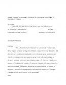 ESTADISTICAS PARA LA INVESTIGACION EN SEGURIDAD PUBLICA