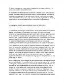 La Legalización de drogas en México