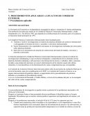 Un nuevo Procedimiento Aplicable al Marco Jurídico del Comercio Exterior