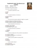 Cuestionario sobre The Chorus (Los coristas)