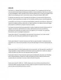 Software libre Excel Om. Página 1