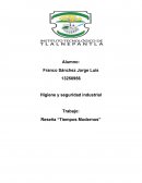 Trabajo: Reseña “Tiempos Modernos”