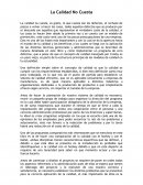 La Calidad No Cuesta Los 14 pasos