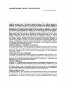 LA DEPRESIÓN EN JOVENES Y ADOLESCENTES