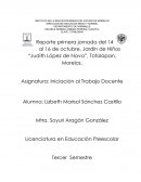 Práctica educativa en jardín de niños