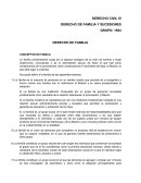DERECHO DE FAMILIA Y SUCESIONES
