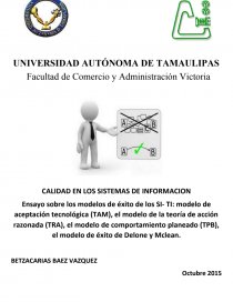 Relacion entre modelos tam tra tpb y de exito. Página 1