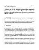 Cómo y por qué los principios y aplicaciones de Finanzas Conductuales marcan un "antes" y un "después