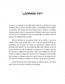 Obra de teatro. Gorda yo