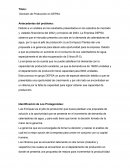 Decisión de Producción en DEPSA