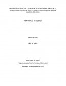 NIVELES DE CALIFICACIÓN Y PLAN DE ACREDITACIÓN EN EL PAPEL DE LA ACREDITACIÓN DENTRO DE LAS IPS – EPS Y USUARIOS DEL SISTEMA DE SALUD EN COLOMBIA