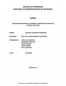 Analisis financiero de cementos pacasmayo