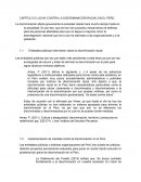 La lucha contra la discriminación racial en el Perú