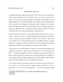 Ensayo acerca de la lectura Carta a un discípulo. Página 1