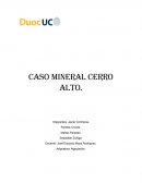 Caso mineral cerro alto