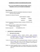 FALTA DE EQUIPOS DE PPROYECTORES PARA EL DESARROLLO DE LAS ACTIVIDDES DE ENSEÑANZA