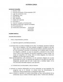 Historia Clinica - caso práctico