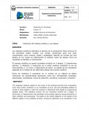 Validación del método analítico y sus etapas