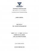 PRACTICA No 7 “PRE – REPORTE ESTEQUIOMETRÍA”
