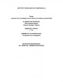 Proyecto de la investigación de la relación de calidad y productividad