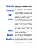 Tipificación de la comunidad y niveles de comunicación