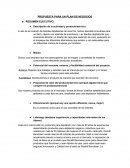 PROPUESTA PARA UN PLAN DE NEGOCIOS