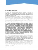 El evaluador en sociedad