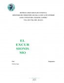 La actividad del excursionismo