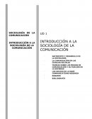Trabajo de Sociologia de la comunicación