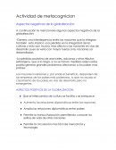 Actividad de metacognicion. Aspectos negativos y positivos de la globalización