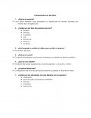 Cuestionario de español y ciencias naturales