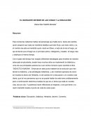 EL INCESANTE DEVENIR DE LAS COSAS Y LA EDUCACIÓN